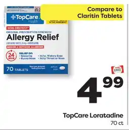 Weis Markets TopCare Loratadine offer