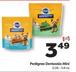 Weis Markets Pedigree Dentastix Mini offer