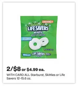 CVS ALL Starburst, Skittles or Life Savers offer
