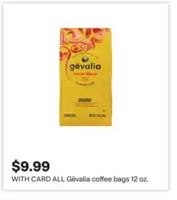 CVS ALL Gëvalia coffee bags offer