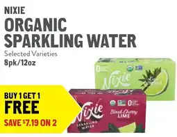New Seasons Market Nixie organic sparkling water offer