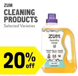 New Seasons Market Zum cleaning products offer
