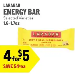New Seasons Market Lärabar energy bar offer