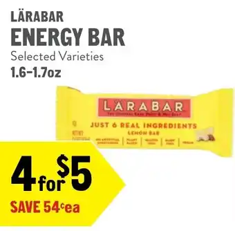 New Seasons Market Lärabar energy bar offer