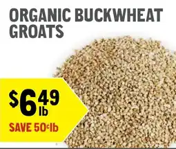 New Seasons Market Organic buckwheat groats offer