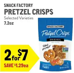 New Seasons Market Snack factory pretzel crisps offer