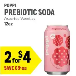 New Seasons Market Poppi prebiotic soda offer