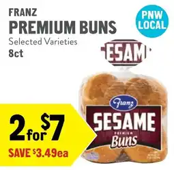 New Seasons Market Franz premium buns offer