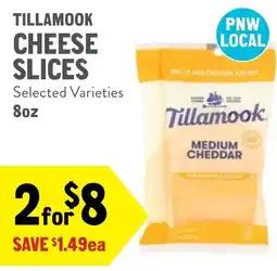 New Seasons Market Tillamook cheese slices offer