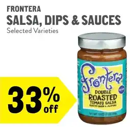 New Seasons Market Frontera salsa, dips & sauces offer