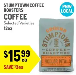 New Seasons Market Stumptown coffee roasters coffee offer