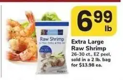 Safeway Extra Large Raw Shrimp offer