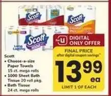 Safeway SCOTT offer