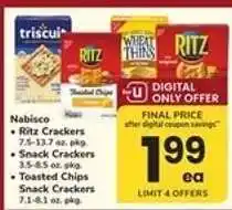 Safeway Nabisco Crackers offer