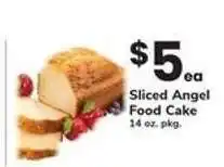 Safeway Sliced Angel Food Cake offer