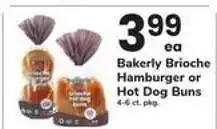 Safeway Bakerly Brioche Buns offer