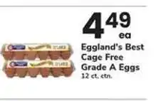 Safeway Eggland's Best Cage Free Grade A Eggs offer