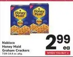 Safeway Nabisco Honey Maid Graham Crackers offer
