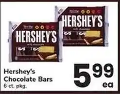 Safeway Hershey's Chocolate Bars offer