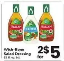 Safeway Wish-Bone Salad Dressing offer