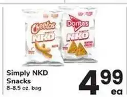 Safeway Simply NKD Snacks offer