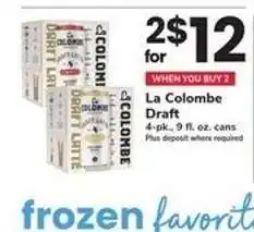Safeway La Colombe Draft offer