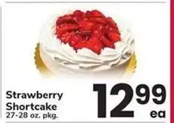 Safeway Strawberry Shortcake offer