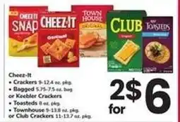 Safeway Cheez-It, Keebler Crackers offer
