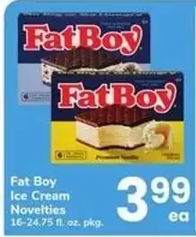 Safeway Fat Boy Ice Cream Novelties offer