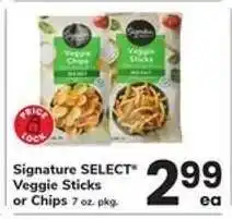 Safeway Signature SELECT Veggie Sticks or Chips offer
