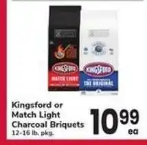Safeway Kingsford or Match Light Charcoal Briquets offer