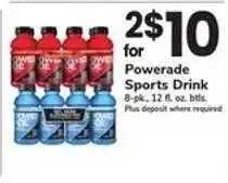 Safeway Powerade Sports Drink offer