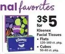Safeway Kleenex Facial Tissues offer