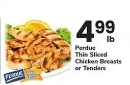 Safeway Perdue Thin Sliced Chicken Breasts or Tenders offer