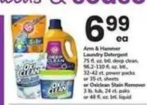 Safeway Arm & Hammer Laundry Detergent offer