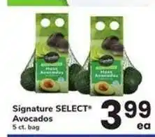 Safeway Signature Select Avocados offer