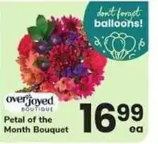 Safeway Petal of the Month Bouquet offer