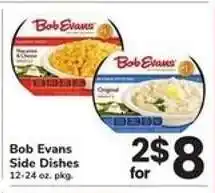 Safeway Bob Evans Side Dishes offer