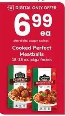 Safeway Cooked Perfect Meatballs offer