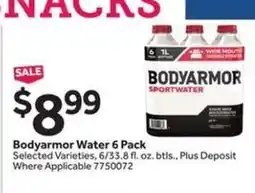 Stop&Shop Bodyarmor Water 6 Pack offer