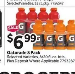 Stop&Shop Gatorade 8-Pack offer