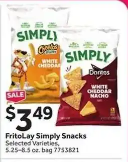 Stop&Shop FritoLay Simply Snacks offer