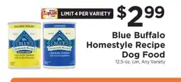 ShopRite Blue Buffalo Homestyle Recipe Dog Food offer