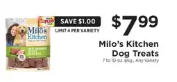 ShopRite Milo's Kitchen Dog Treats offer
