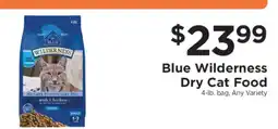 ShopRite Blue Wilderness Dry Cat Food offer