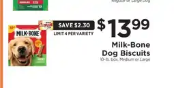ShopRite Milk-Bone Dog Biscuits offer
