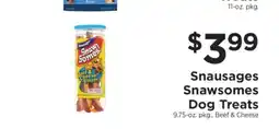 ShopRite Snausages Snawsomes Dog Treats offer