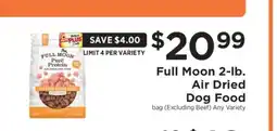 ShopRite Full Moon 2-lb. Air Dried Dog Food offer