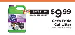 ShopRite Cat's Pride Cat Litter offer