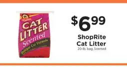 ShopRite ShopRite Cat Litter offer